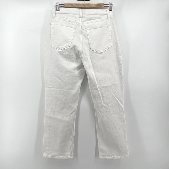 ABERCROMBIE & FITCH Curve Love The Ankle Straight Ultra High Rise Jeans Size 29S - Picture 3 of 8